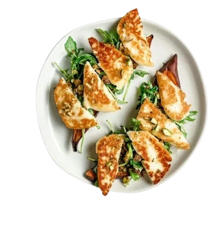 Sir na žaru sa pomesom, kruh